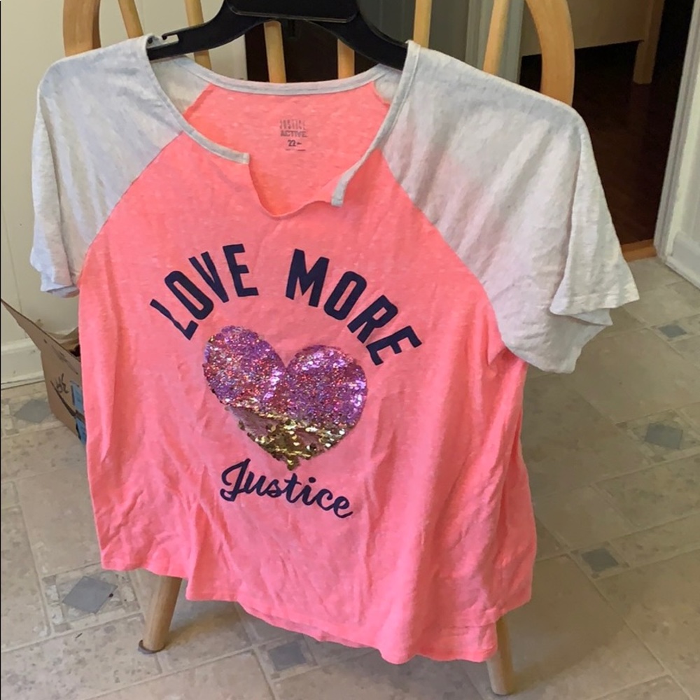 Clearance/final price Plus size girls t shirt